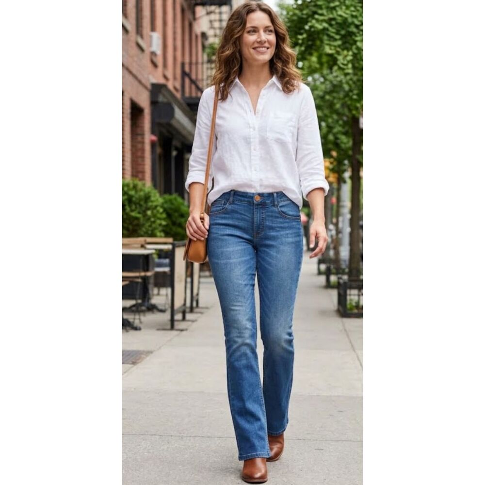 Democracy Ab Solution Bootcut Jeans Women's Size 10 Petite